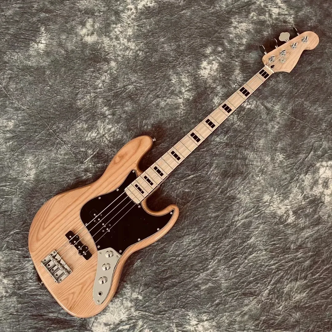 Solid Ashwood high quality electric bass guitar