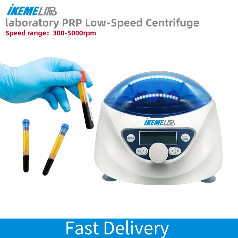 

IKEME PRP Low-Speed Centrifuge CF0506 300-5000rpm Medical Supplies Prp Plasma Centrifuge Blood Dentistry Centrifuge Hot