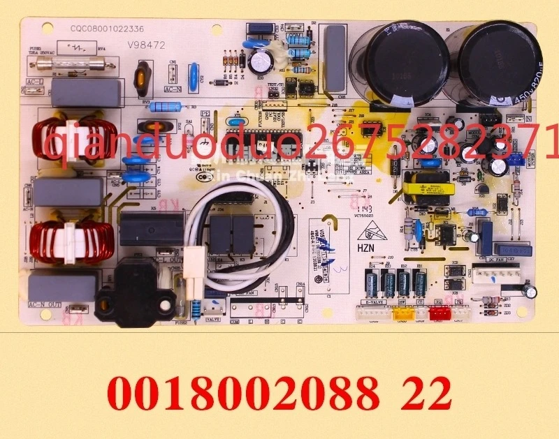 Aplicable a la placa de la máquina externa del aire acondicionado del gabinete Haier CQC08001022336 0018002088 V98472