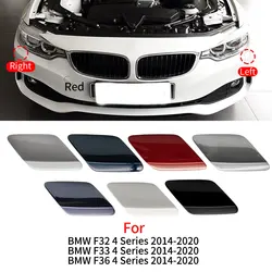 For BMW F32 F33 F36 Car Front Bumper Headlamp Headlight Cleaning Washer Nozzle Jet Cover Cap  For BMW 4 Series 420 425 430 440i