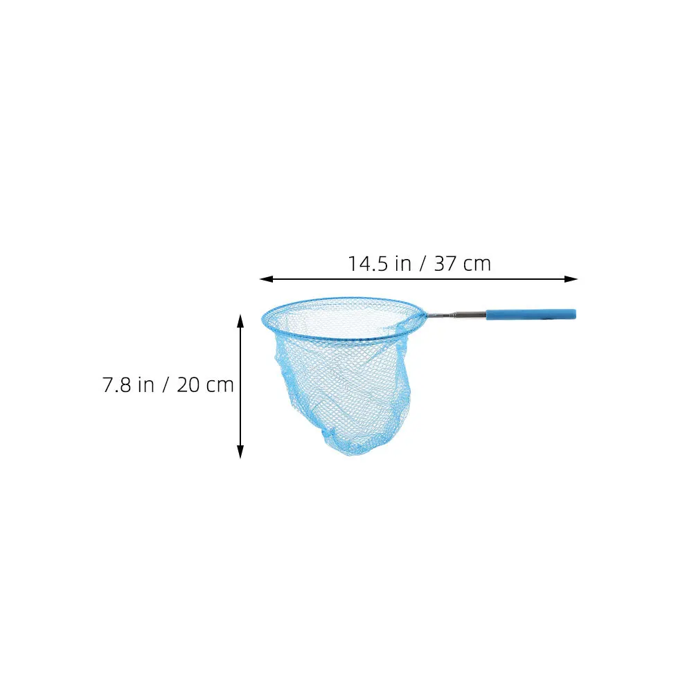 5pcs Outdoor Fishing Nets For Kids Extendable Butterfly Insect Catching Tools Nature Exploration Fine Mesh Telescopic Net