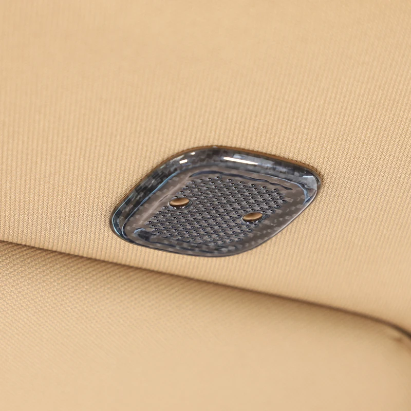 ألياف الكربون الحقيقية لاند روفر رينج روفر فوغ L460 2023-2025 باب السيارة القرن سقف القرن غطاء الإطار الزخرفية الملحقات