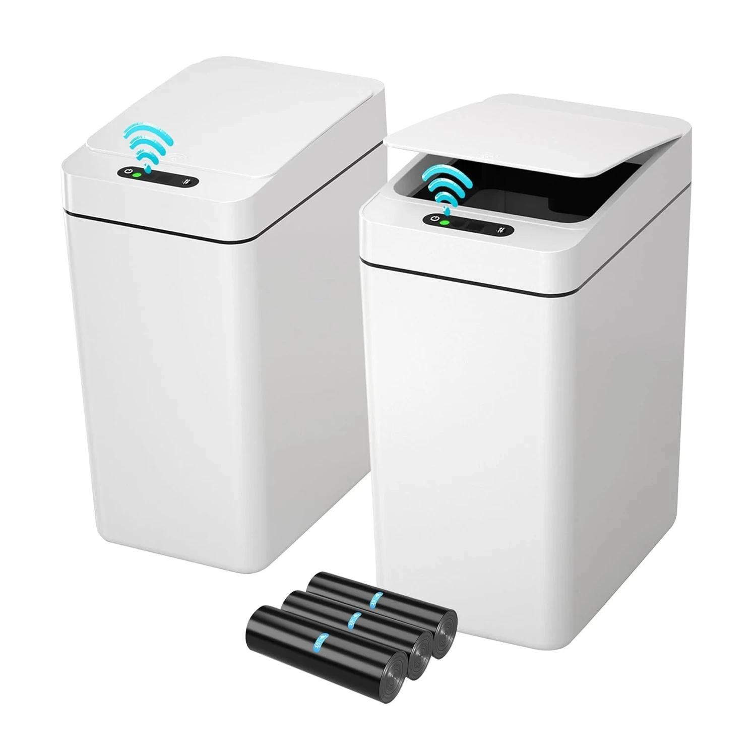 trash can sensor self-changing intelligence
