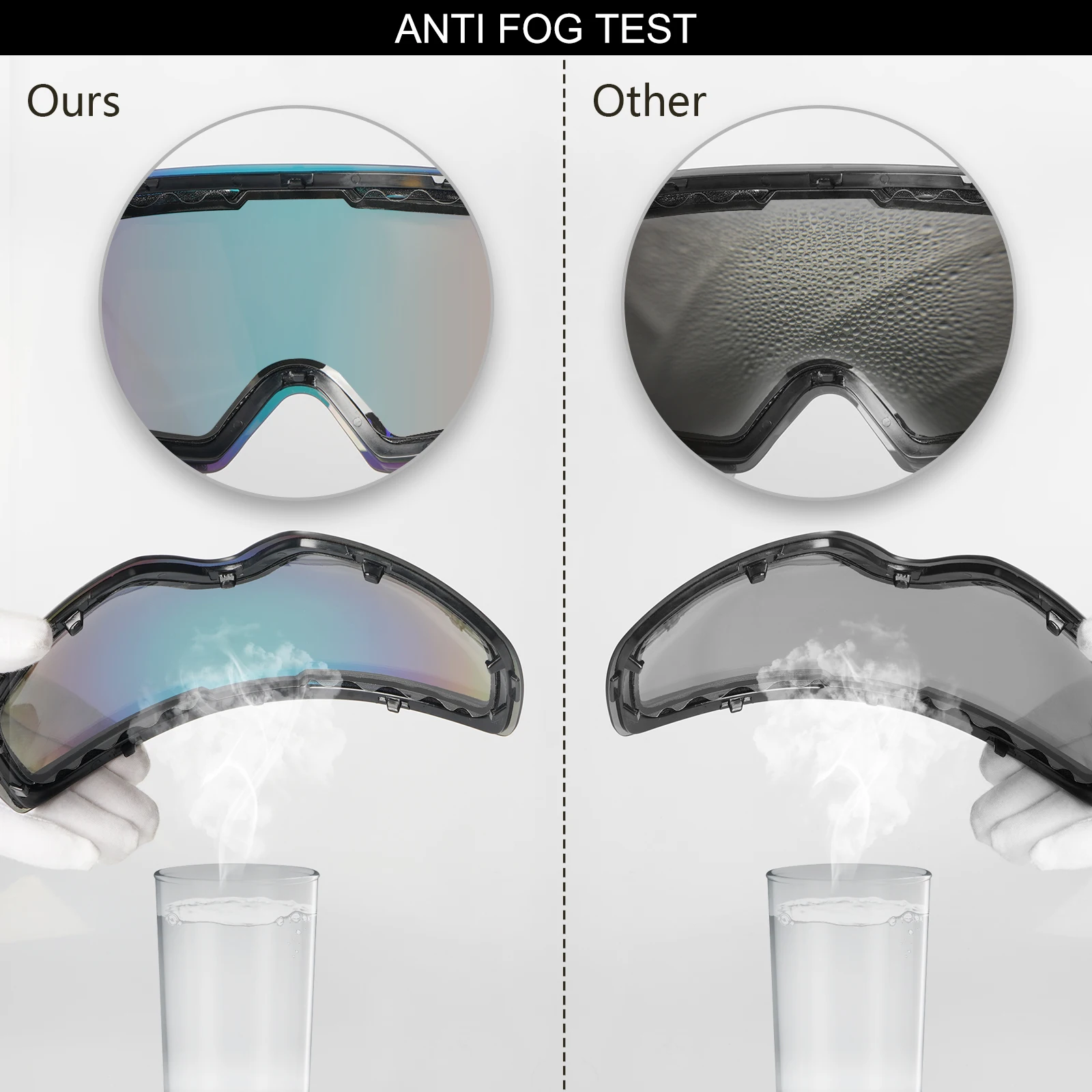 2025 جديد UV400 نظارات التزلج على الجليد نظارات الرجال النساء نظارات التزلج تخصيص نظارات الثلوج للرياضات الشتوية #6