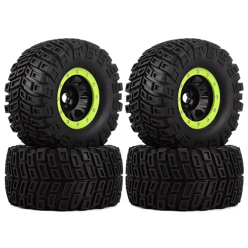 2/4Pcs 166Mm Wheel Tire 17MM Hex For 1/7 1/8 1/10 TRXS Sledge SUMMIT E-Revo Arrma Mojave Kraton HPI Savage RC Car