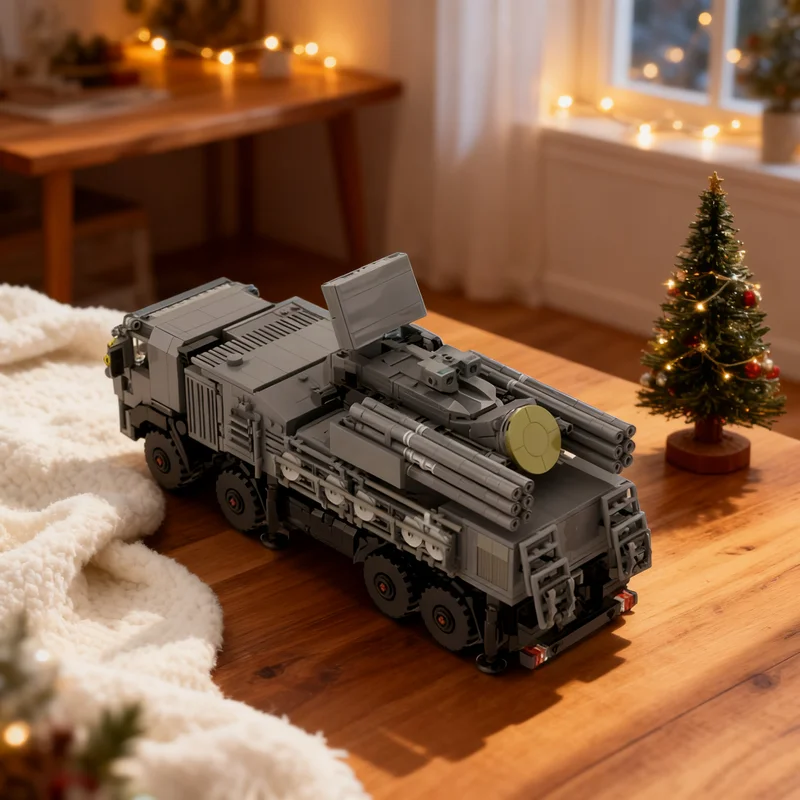 459pcs MOC System PANTSIR S1 TURRET Model Building Blocks Christmas Gift Toy DIY Craft 3D Display Assemble Birthday Education