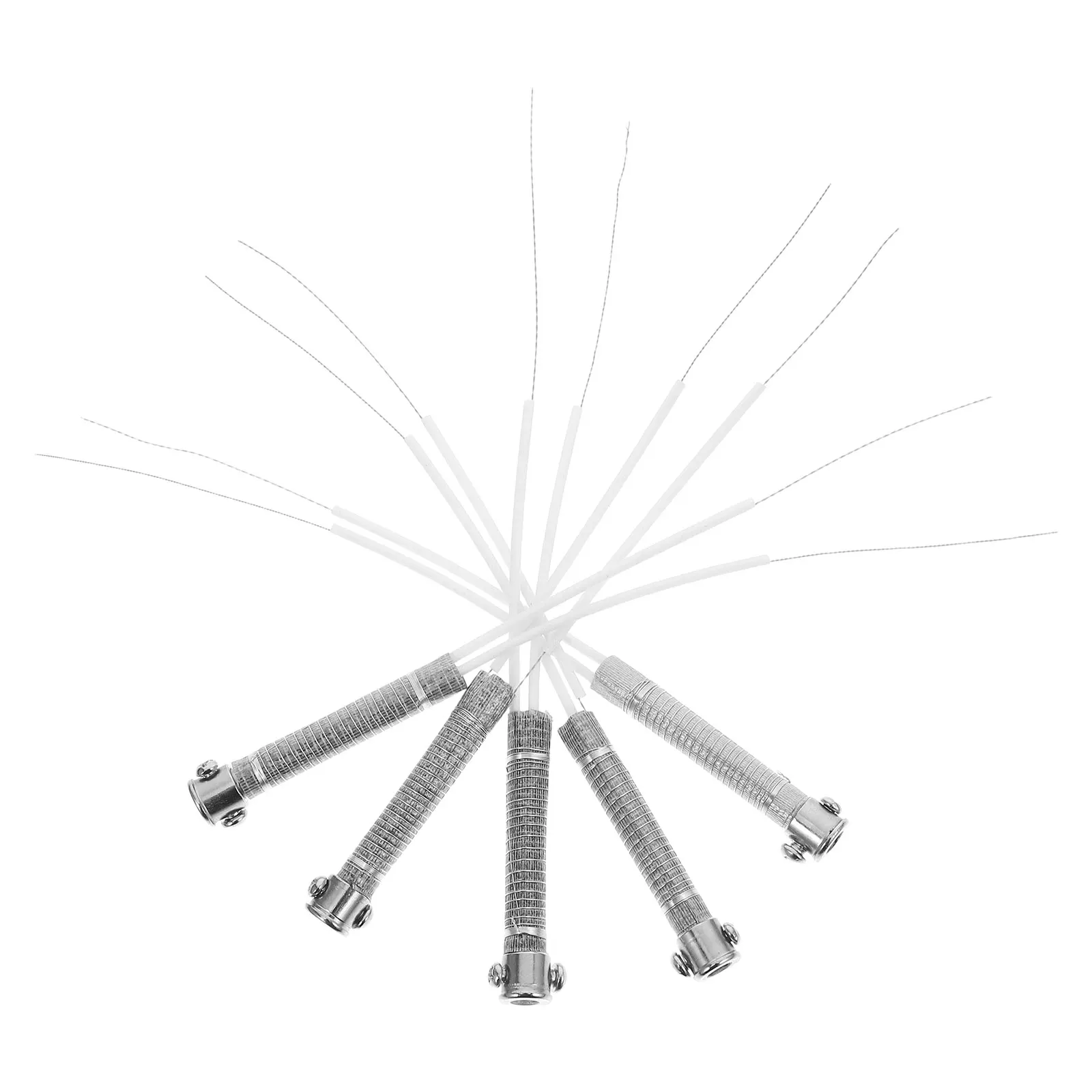 

5pcs Electric Soldering Iron Heating Core Quick Heating External Element Plastic H Heater Replacement Core for DIY Industrial