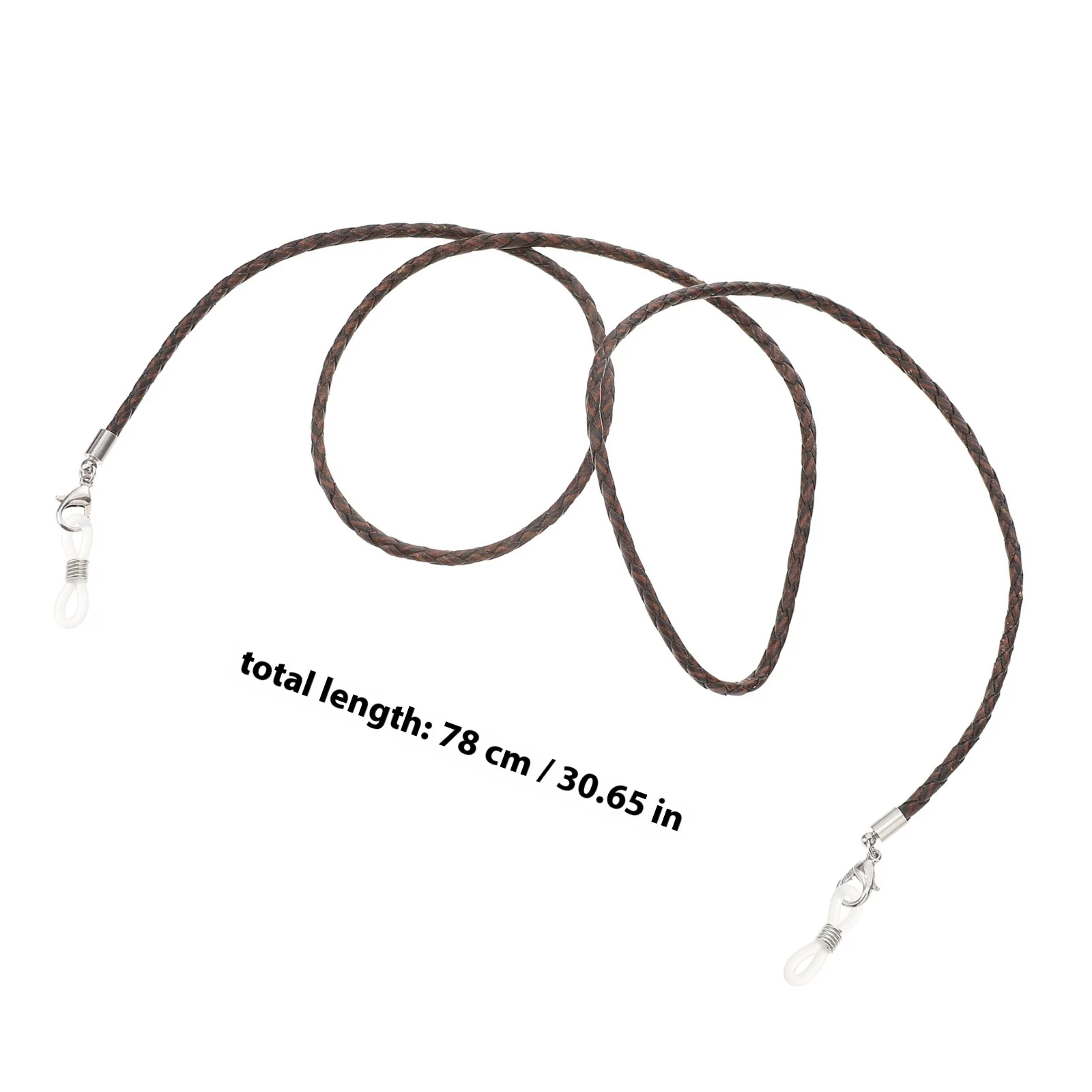 قطعة واحدة من حزام الرقبة خفيف الوزن وناعم ومريح لقناع الوجه وحامل النظارات وسلسلة آمنة مضادة للفقدان للبالغين والأطفال