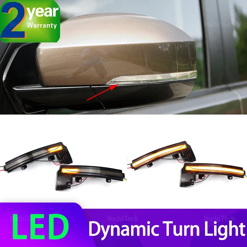 

Dynamic Turn Signal Rearview Mirror Indicator Blinker Light For Land Rover Discovery 4 LR4 L462 Range Rover Sport L494 Evoque MK