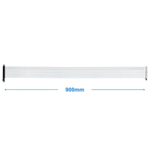 كابل Li-Li Riser Ø11 ، ديناميكي EVO XL ، 900 مم ، PCI-E 4.0 أفضل 10 كابلات مبيعات Lian Lian - No7