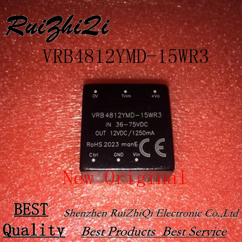 

1PCS/LOT VRB4812YMD-15WR3 DC-DC power module 36-75V to 12V1250mA 15W original