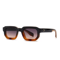 Cross-Border European and American Narrow Frame Export Sunglasses Trendyy Street Photography Modern Charm Retro 35100