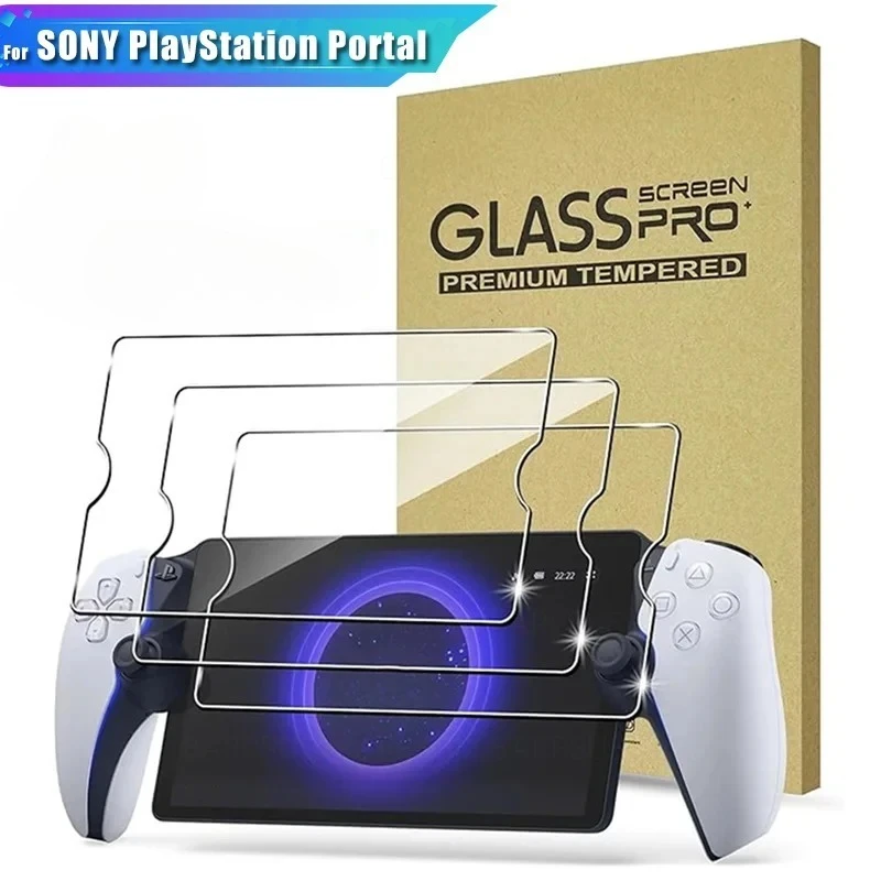 

2PCS 9H Tempered Glass for Sony PlayStation Portal 8" Screen Protector HD Anti-scratch Films on PlayStation PS5Portal Full Cover