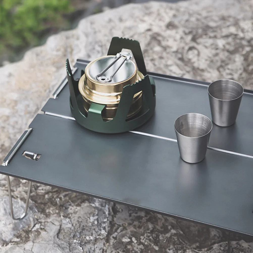 

Portable Folding Mini Camping Table Lightweight Foldable Picnic Desk for Outdoor Bbq Beach Travel Hiking Aluminum Foldable Table