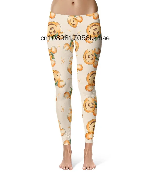 New Sexy Mickey Mouse Halloween Prints Girls Elastic Fitness Gym Sport Workout Leggings Women Yoga Pants Dropshipping