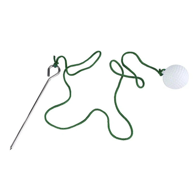 Golf Practice Rope Ball, Golf Fly Swing Training Rope Ball Outdoors Training Golf Club Practice Rope Ball Accessories