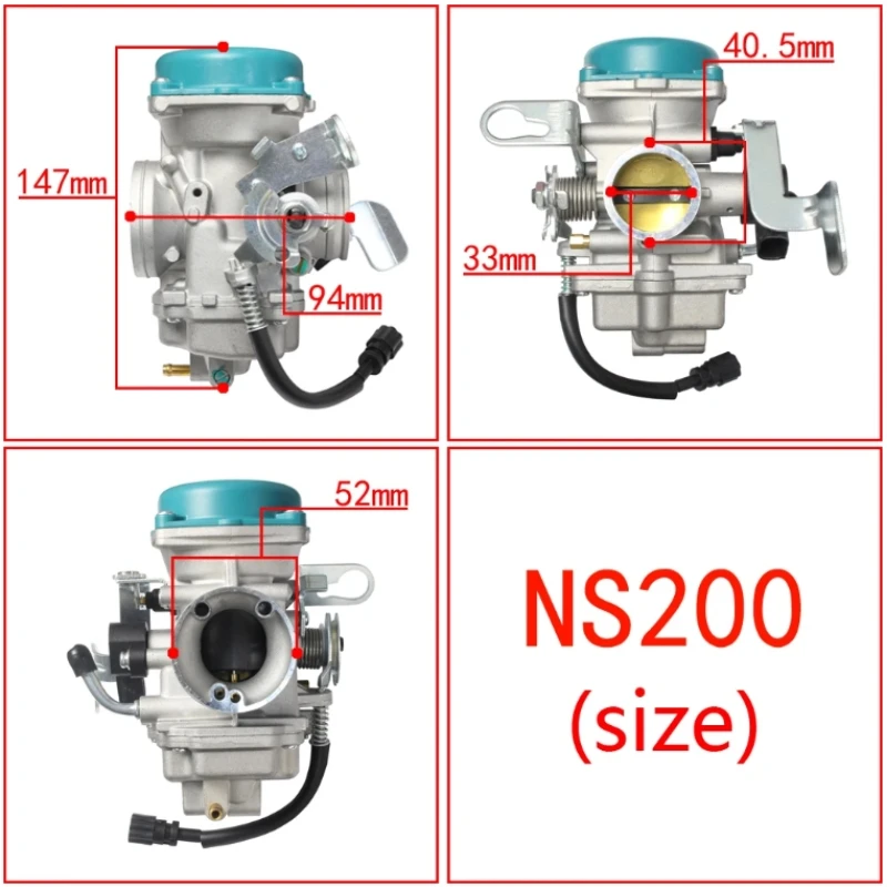 For Bajaj Pulsar NS 200 Bajaj Rouser 200 Carburettor For Bajaj Pulsar 200NS  Make Year 2012-2016 with 200cc DTSi BS-3 Engine