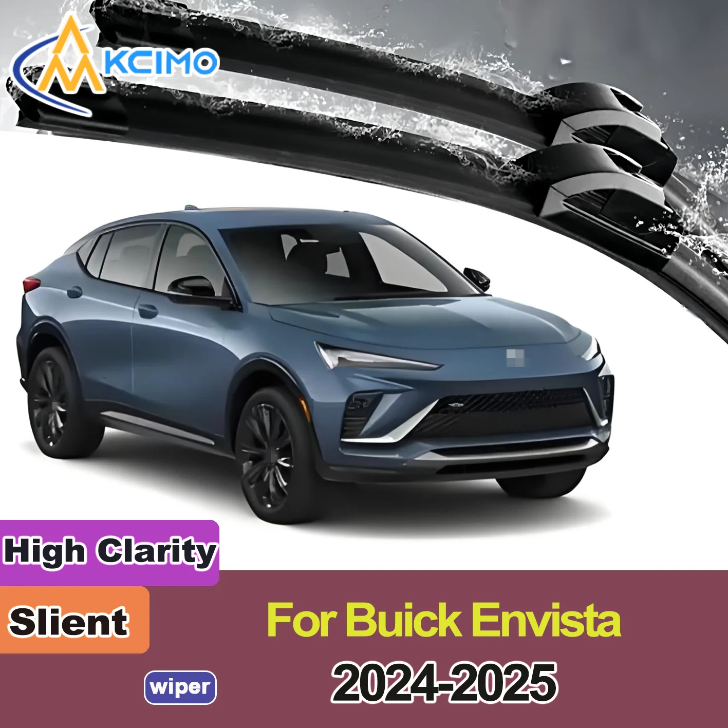 

2PCS New Front Windshield Wiper Blade for Buick Envista 2024-2025 Front Windshield Auto Wipers Blade Accessories 2025 2024 2023