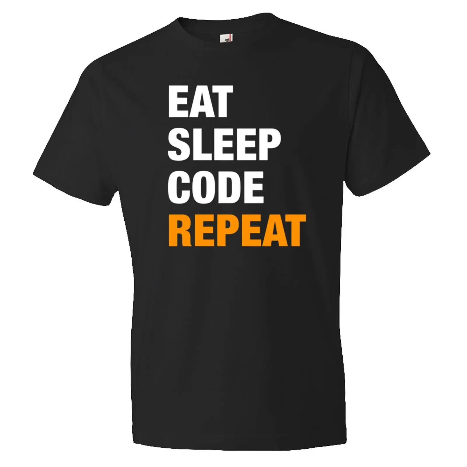 Eat Sleep Code Repeat Funny T Shirt Programmer Coder Engineer Casual for Coding Lovers OS330 vintage Washed graphic