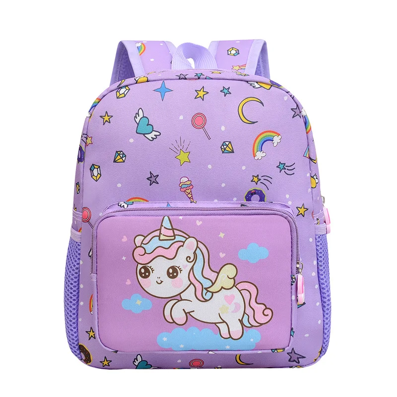 Children's Schoolbag Kindergarten Lightweight Waterproof Boy Girl Backpack Cute Cartoon Trend Double Shoulder Backpack