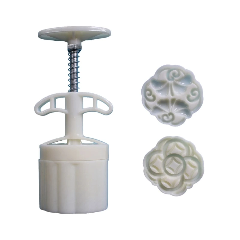 

Mooncakes Mold Cookie Stamp Cake Baking Tool Festival Dessert Moulds with Stamp
