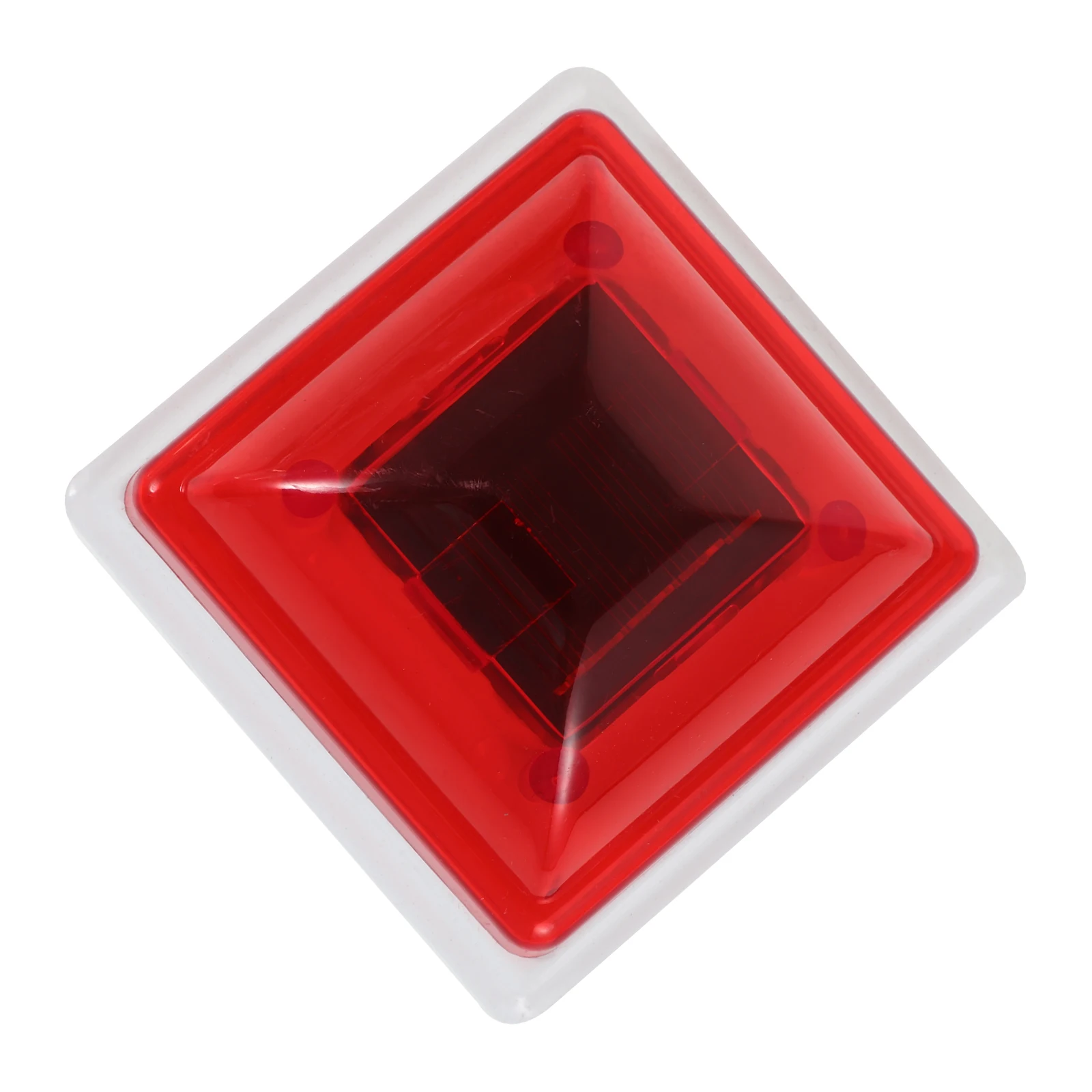 

Solar Warning Light Post Cap Lights Fence Posts Water Proof Iron Topper Outdoor Solar Powered Auto Night Traffic Safety