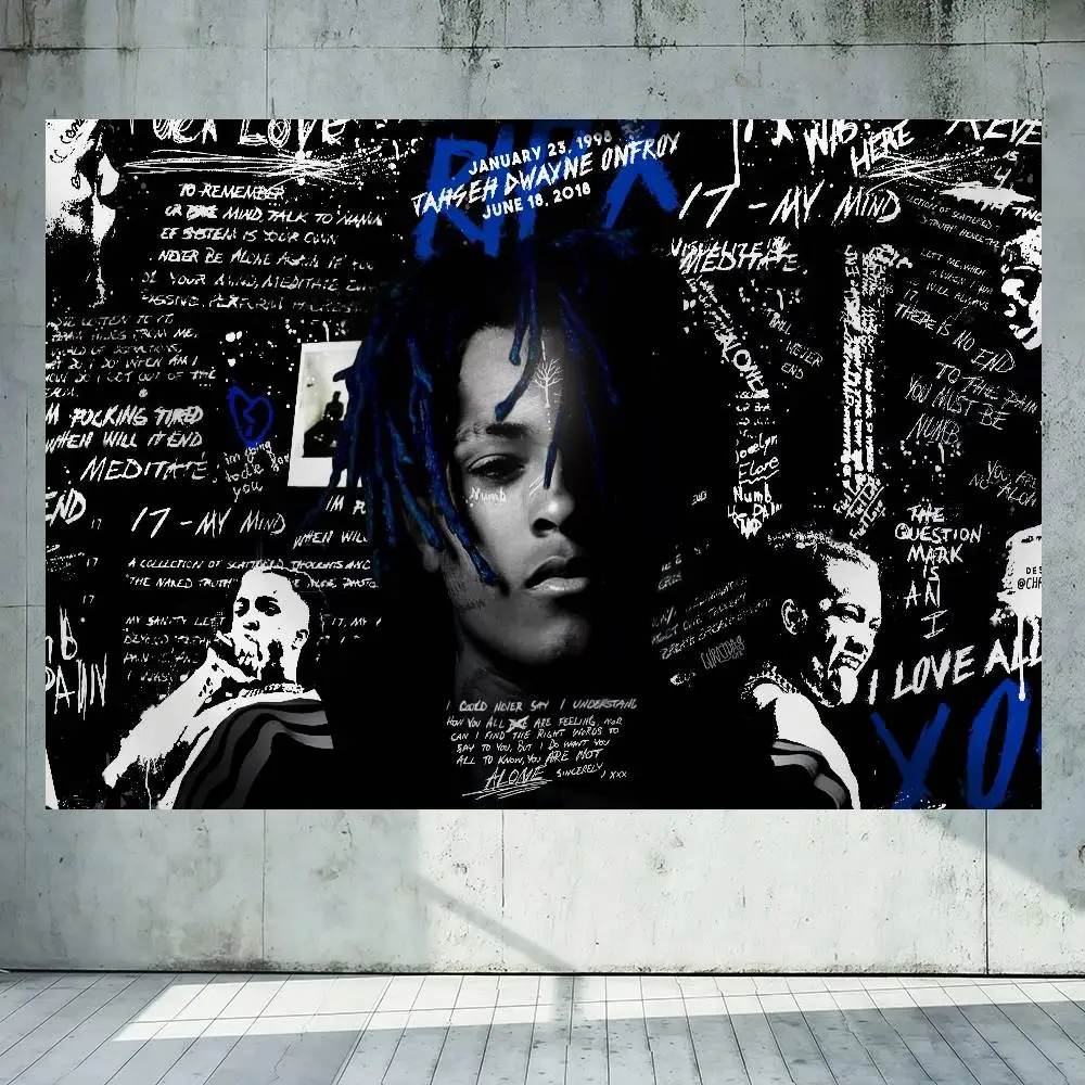 Bad Vibes Forever X-XXXTENTACIONS  Flag Decoration Outdoor Picnic Party Home Camping Party Art Hanging Banner
