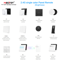 MiBoxer 2.4G dimming Panel Remote single color switch DIM Brightness controller K4 K1 k2 K2S K3 K3S Y1 B1 B5 U1 PUSH3 PUSH3-2