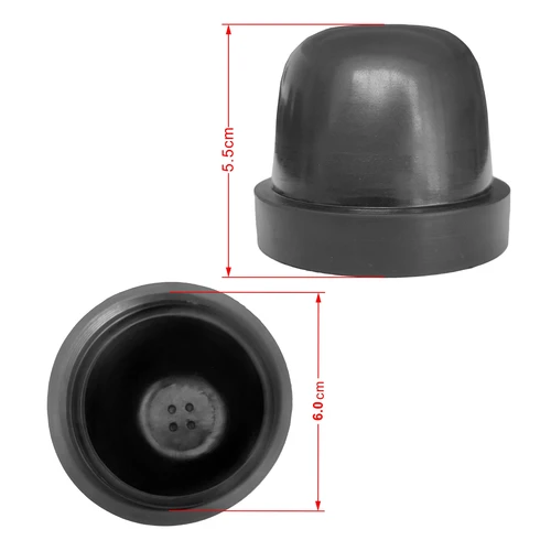 Imagen 2 del producto Cubierta antipolvo para bombilla de faro de coche, 2 uds., 60/65/70/75/80/83/85/90/100/105mm, tapa de sellado de carcasa HID LED Universal de goma para coche