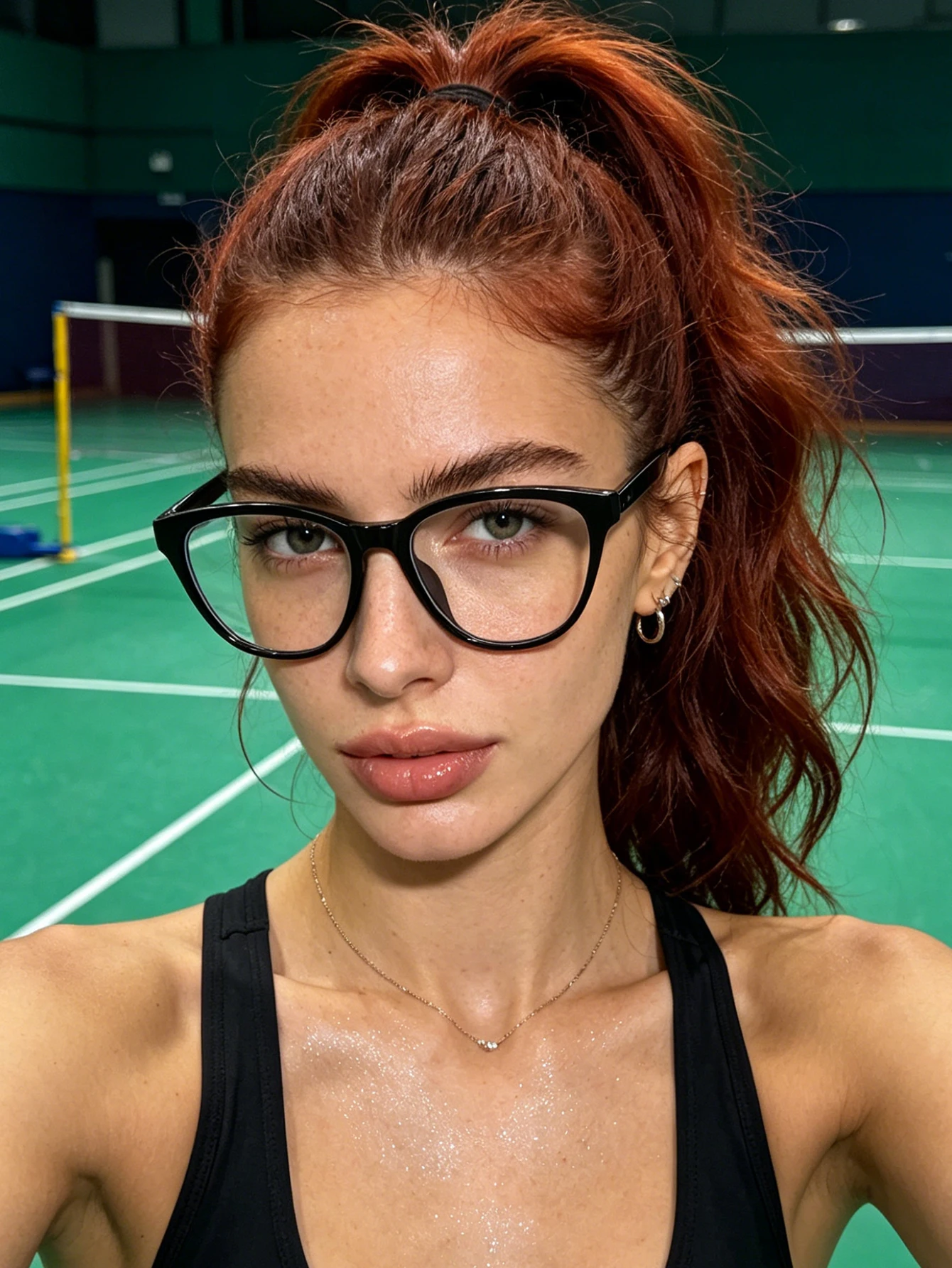 1pc lightweight cat's eye glasses, suitable for multiple scenes, simple and versatile models, no burden to wear