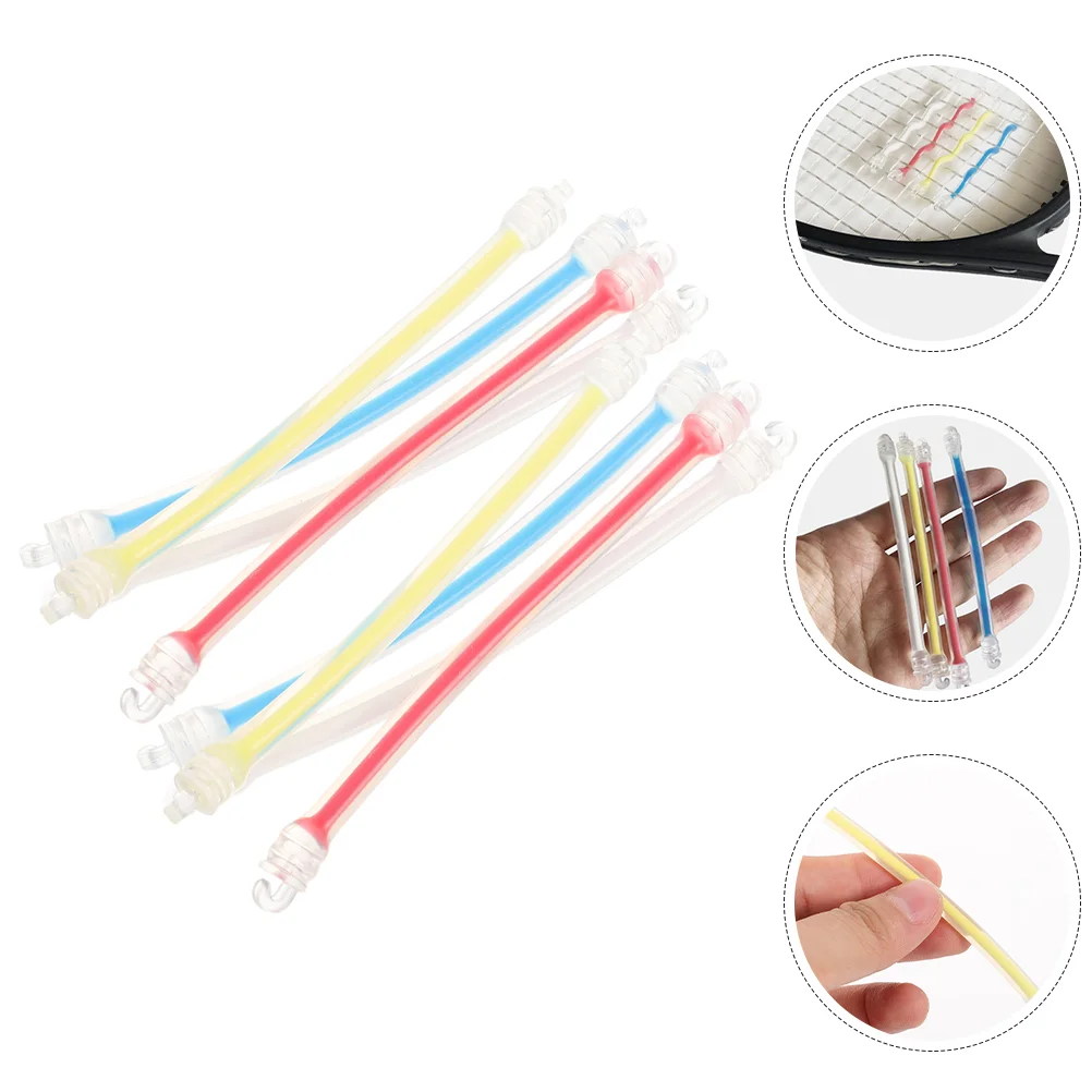 

8 Pcs Tennis Racket Shock Absorber Dampener Silicone Damper Decoration Shocking Silica Gel Vibration Dampening Technology