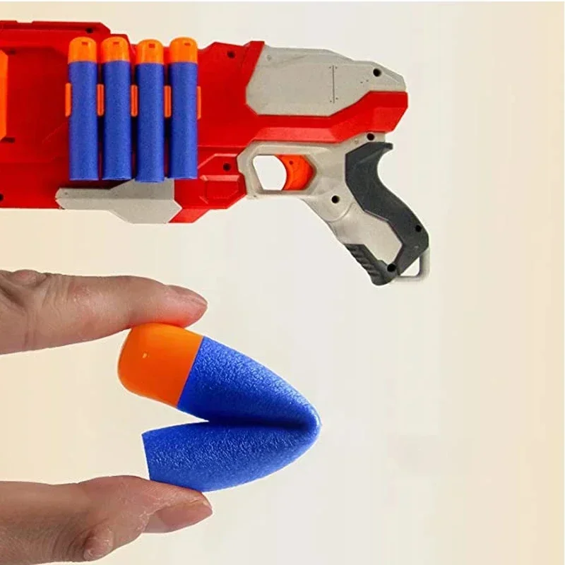 Juego de disparos para niños, paquete de balas de dardo de repuesto, 9,5 cm x 1,9 cm, Compatible con juguetes, pistola n-strike Mega Blaster Mastodon Twinshock