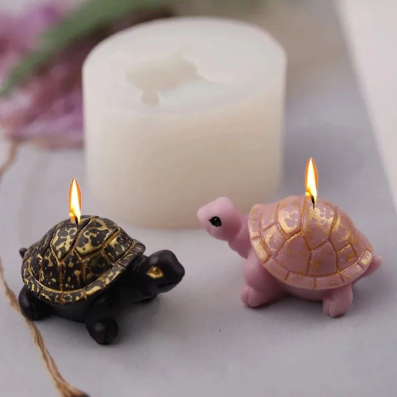 

Мини-черепаха, силиконовая форма для свечей, сделай сам, милая черепаха, ароматическая свеча, гипсовое мыло, инструмент для изготовления смолы, форма для выпечки шоколада ручной работы