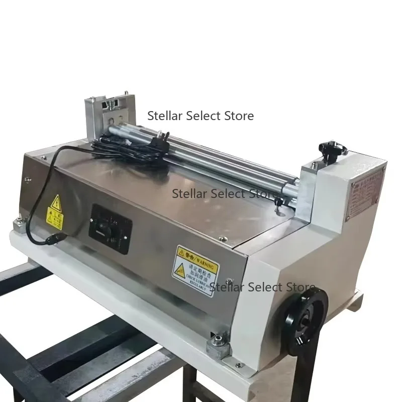 

220V 380A Semi-Automatic Small Desktop Gluing Machine Automatic Electric Cold Glue with Wood Case Packaging