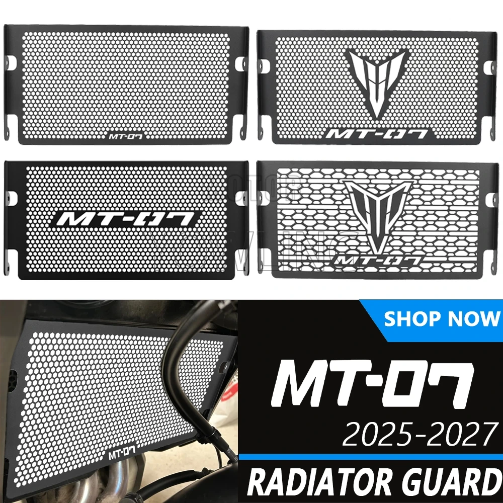MT-07 2025 2026 2027 Motorcycle Accessories For Yamaha MT07 MT 07 Y-AMT Radiator Grille Guard Protector Cover Mesh Protection view 6