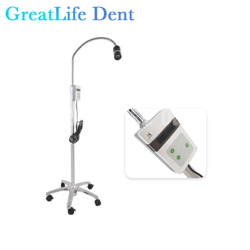 

GreatLife Dent 12w JD1200L Dental High Brightness Adjustab Mobile Stand Led Examination Floor Standing Led Lamp Light Dental