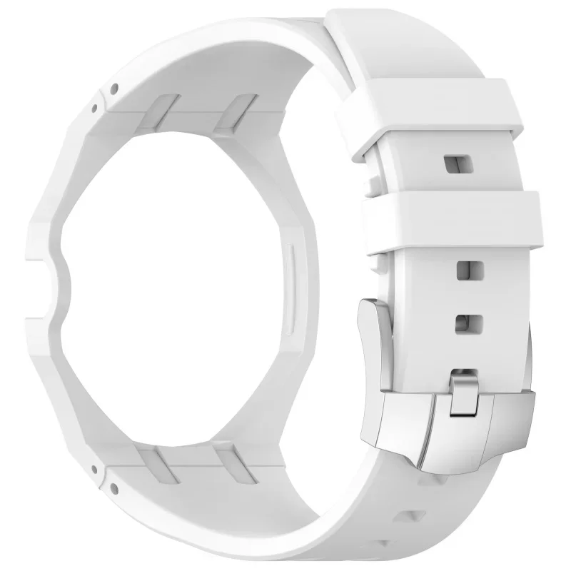 2-in-1-PC-Gehäuse + Silikonarmband für Swatch X AP Royal Pop Taschenuhr, umwandelbar in Armbanduhr, integriertes Modifikationszubehör – Detail 1