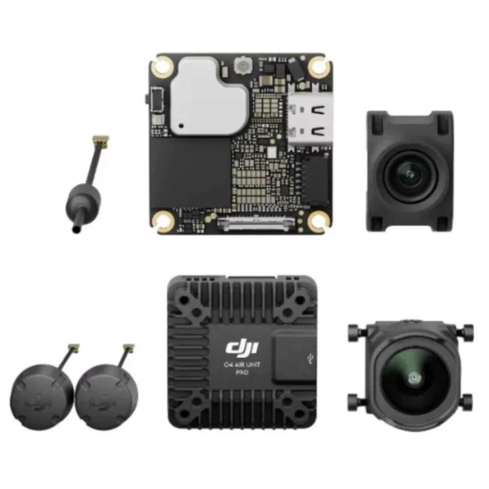 New DIJ O4 Pro Air Unit Digital FPV System Camera Transmitter Antenna New HD 4K 60fps/120fps 04