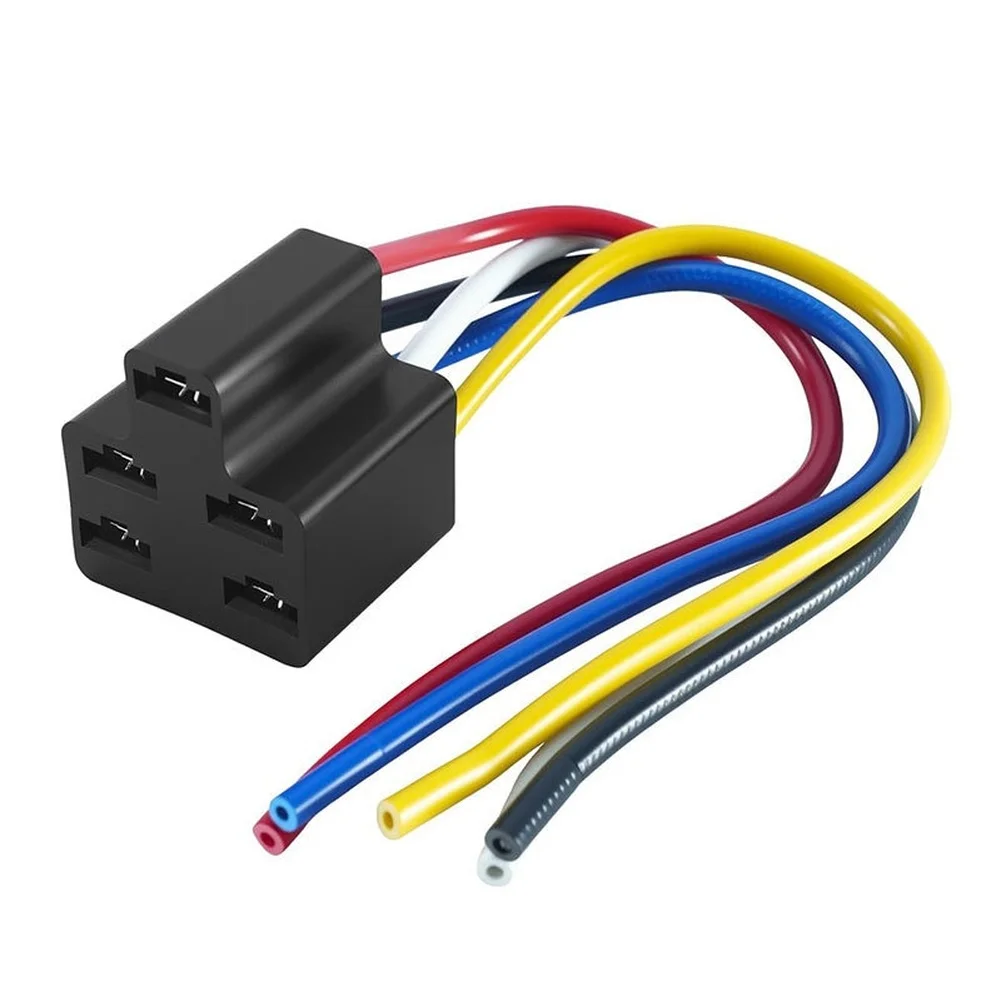 Black Pigtail Connector Connectors For Automotive Repairs Vehicle Accessories Secure Locking Mechanism Precise Pin Alignment