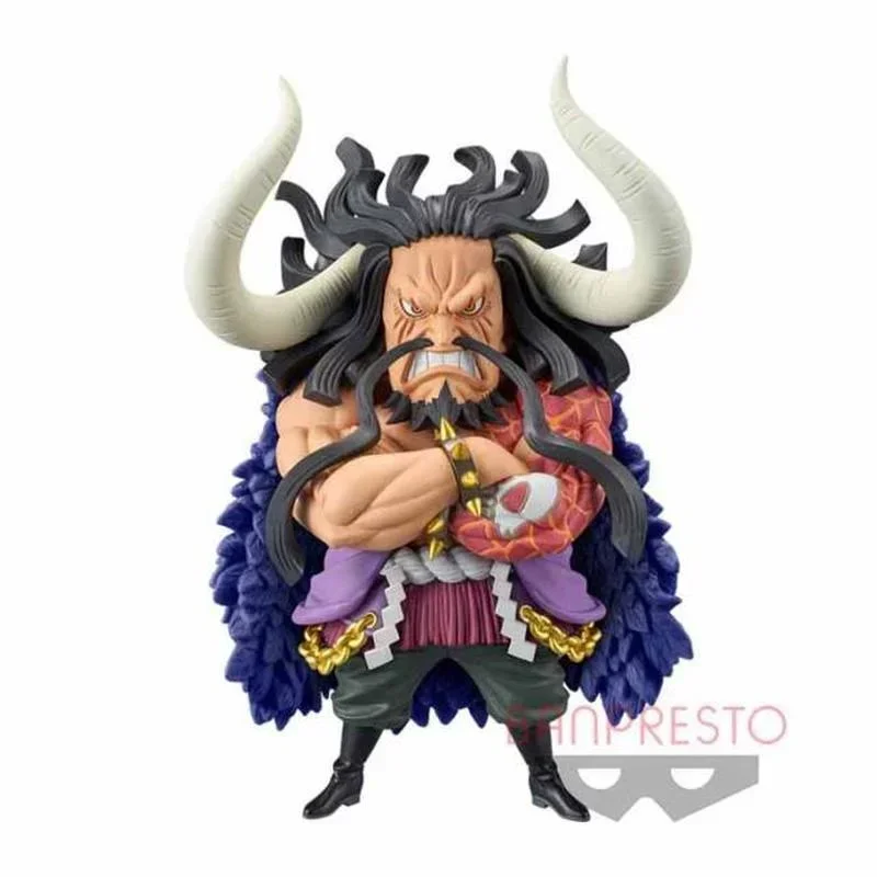 Bandai Genuine One Piece Anime WCF MEGA Kaidou Action Figures Collectible Model Ornaments Toys Gifts for Kids