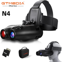 GTMEDIA N4 Night Vision Binoculars 300M 5X Optical Full Dark 850nm Infrared LED 1080P Video IPX6 Waterproof Outdoor Night Vision