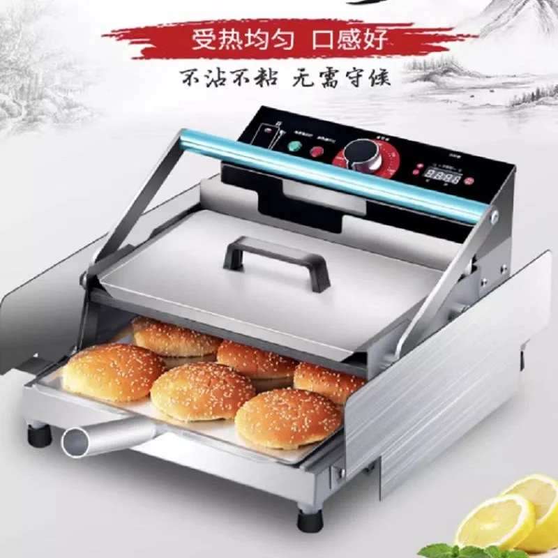 Big Discount High Efficiency Burger Bread Baking Machine Hamburg Meat Pie Machine Hamburger Making Line