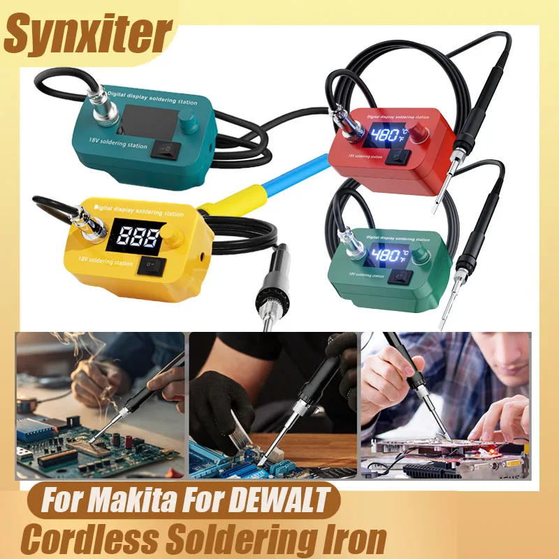 Cordless Soldering lron For Makita For DEWALT For Milwaukee For Bosch 18V Electric We