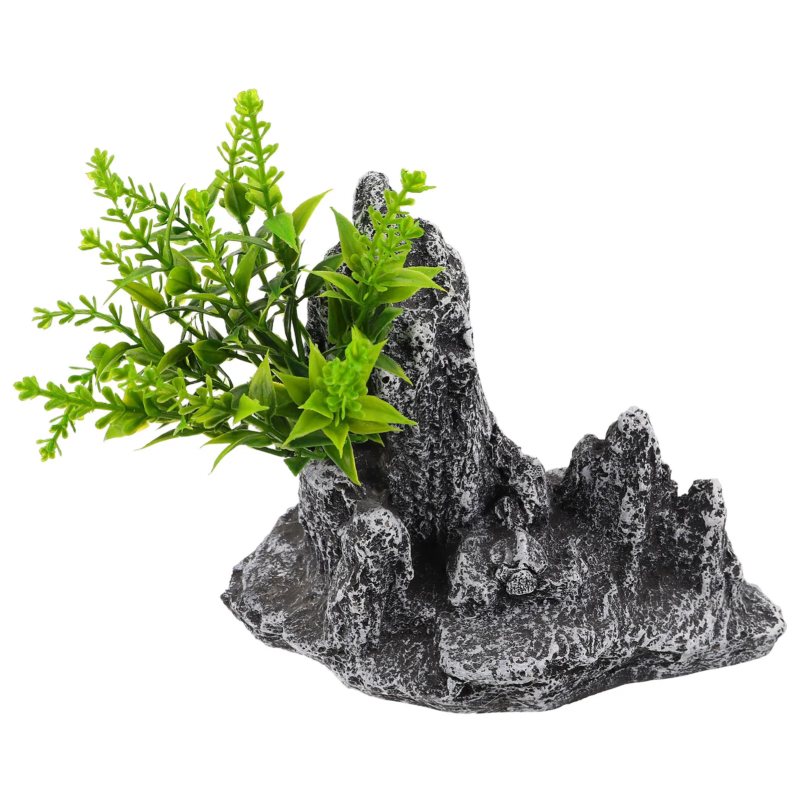 

Realistic Ornament Artificial Mountain Simulation Fish Tank Landscaping Decoration Miniature Garden Accessory For Small Tanks