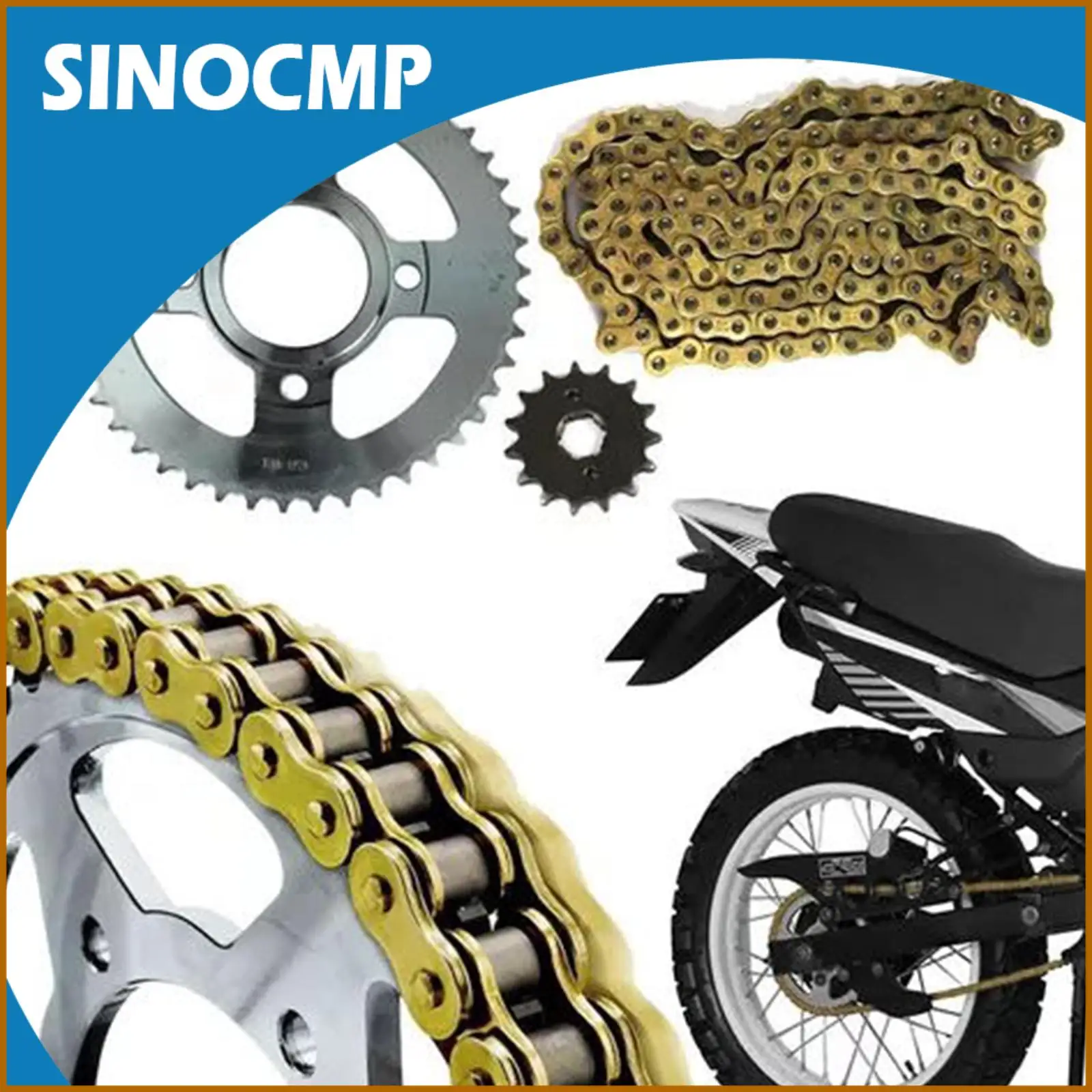 

Sprocket And Chain Kit For Italika Dm 200 With 46T-15T-428H-132 for DM 200 DM 200 Sport DM 250X DM 250 And DM 150 Sport Models