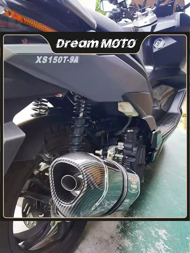 لأنبوب عادم الدراجة النارية لأنبوب العادم الأمامي المعدل Sym Jet X 125 / 150 / 200 #1