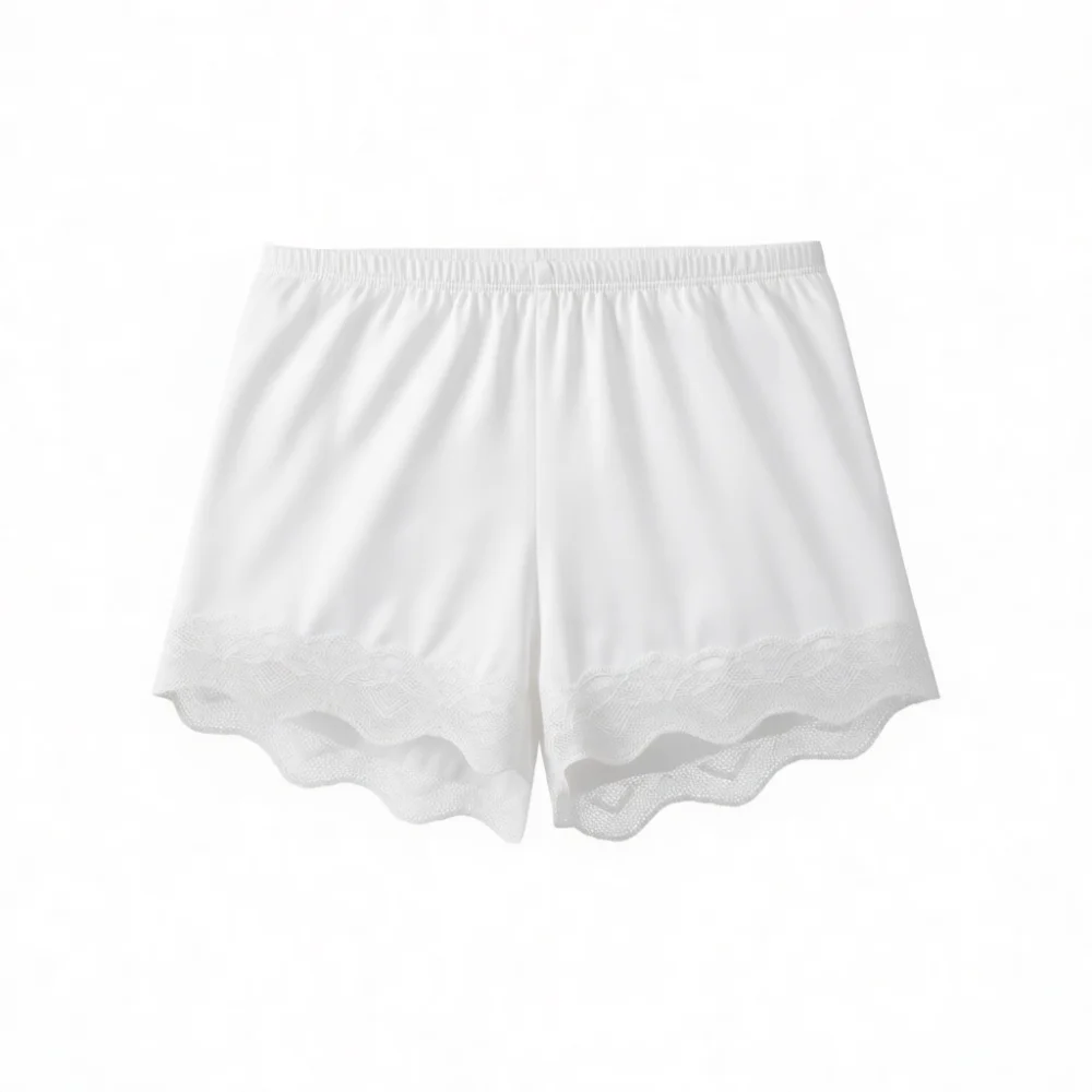 Women Safety Pants Summer Thin Lace Briefs Casual Loose Breathable Anti Chafing Underwear Soft Elastic Plus Size Shorts