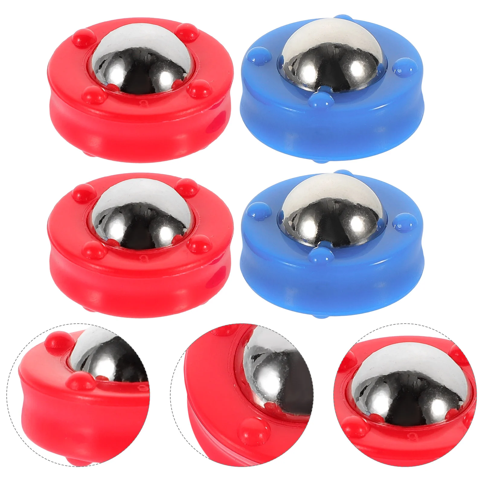 

8 Pcs Football Tabletop Shuffleboard Sliding Beads Toy Free Balls Foosball Game Supplies -balls Rolling Child