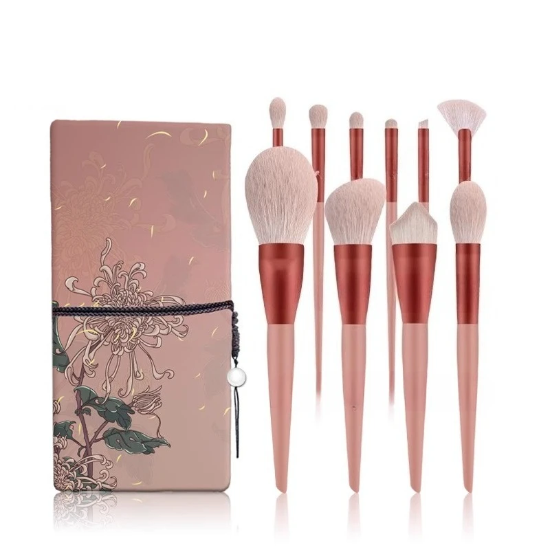 

10 makeup brushes set Loose powder brush Eyeshadow brush Full set of makeup tools