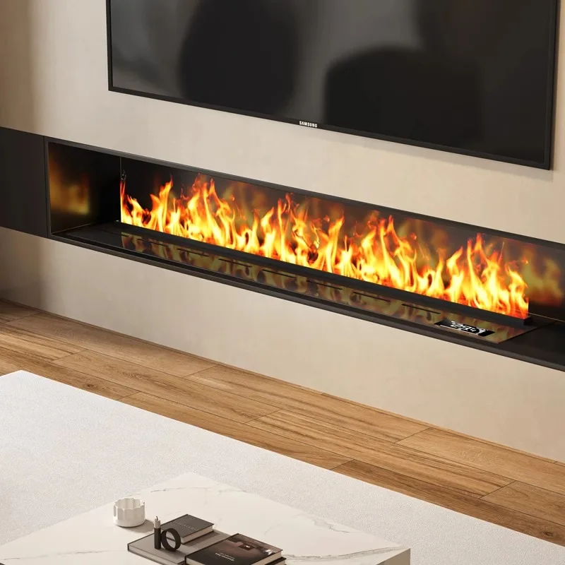 Electric Fireplace Humidifier with Remote Control for Home Decor